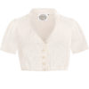 Dirndlbluse Spitze creme Stretch 011709 ~ 30