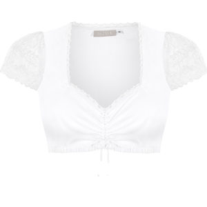 Dirndlbluse weiß Frieda 011111 ~ 30