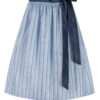 Dirndlschürze midi 65 cm hellblau Lisa 016541 ~ 34