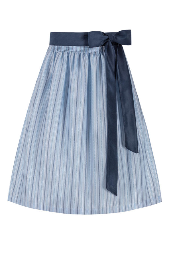 Dirndlschürze midi 65 cm hellblau Lisa 016541 ~ 34