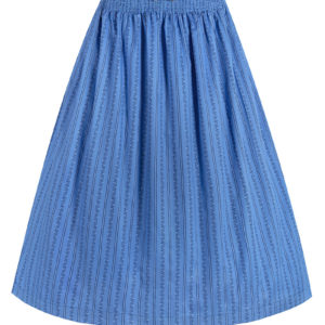 Dirndlschürze midi 70 cm blau 016543 ~ L
