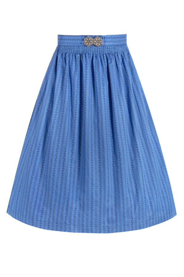 Dirndlschürze midi 70 cm blau 016543 ~ L