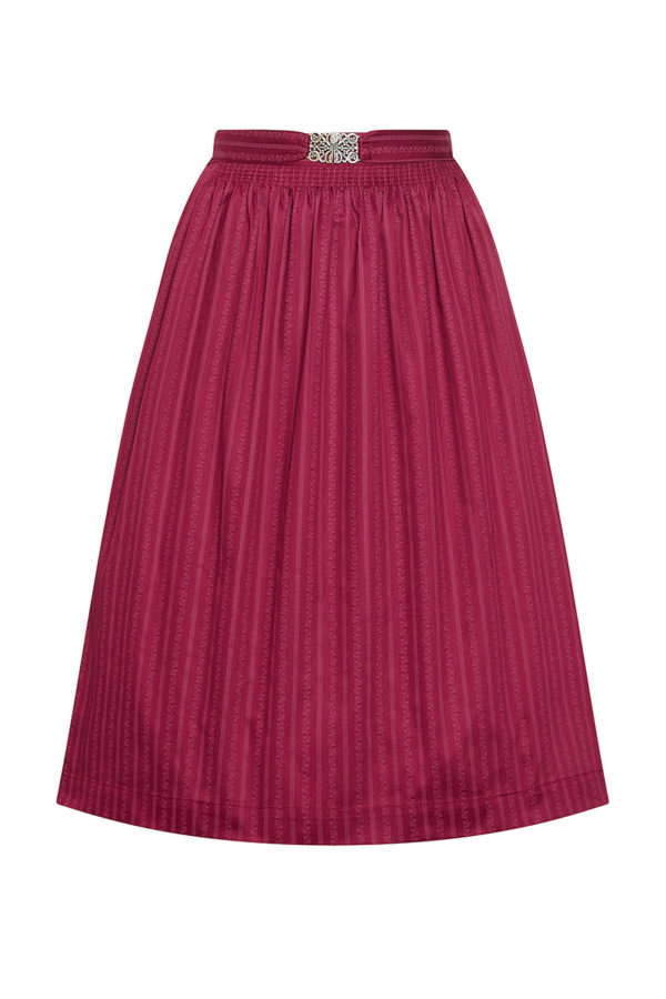 Dirndlschürze midi 70 cm dunkelrot 007394 ~ L