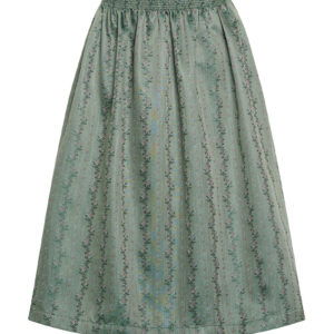 Dirndlschürze midi 70 cm salbei gemustert 012595 ~ L