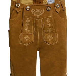 Kinder Lederhose kurz hellbraun Leo 011513 ~ 68