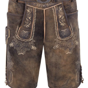 Lederhose kurz braun antik Freischütz 010748 ~ 44