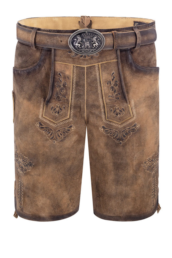 Lederhose kurz Deans braun 013464 ~ 44