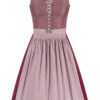 Midi Dirndl 65 cm altrosa gemustert Carrie 010035 ~ 32