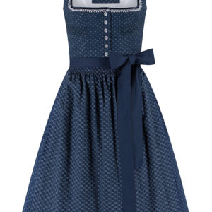 Midi Dirndl 65 cm Anni 011889 blau ~ 44