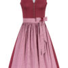Midi Dirndl 65 cm rot altrosa Stretch Paula 010384 ~ 32