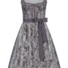 Midi Dirndl 65 cm silber Matilda 010221 ~ 34