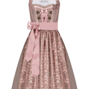 Midi Dirndl 65cm altrosa taupe 004476 ~ 40