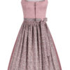 Midi Dirndl 70 cm altrosa rosenholz Lily 014182 ~ 32
