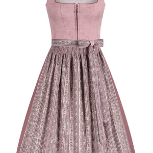 Midi Dirndl 70 cm altrosa rosenholz Lily 014182 ~ 32