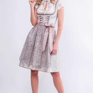 Mini Dirndl 60 cm champagner taupe Sophie 014963 ~ 32