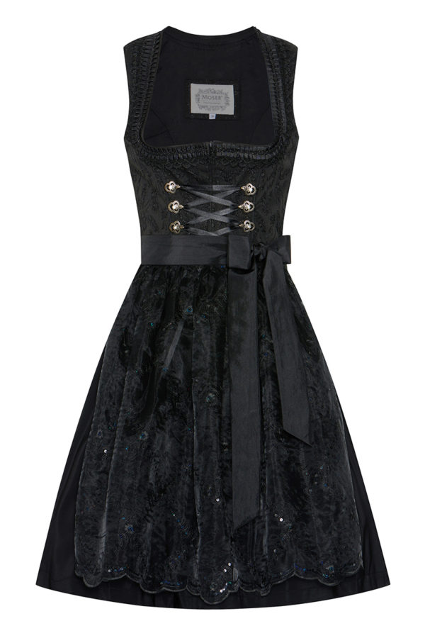Mini Dirndl 60 cm schwarz Noe 015587 ~ 30