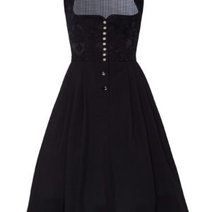 Dirndl lang 80 cm Gastro schwarz Nicki 004562 ~ 36
