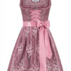 Mini Dirndl 60 cm beere geblümt Tamina 013940 ~ 32
