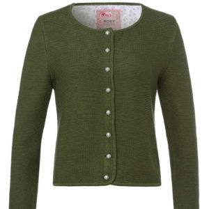Trachten Strickjacke oliv Franziska 014414 ~ 30