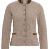 Trachten Strickjacke taupe Marianna 008194 ~ 34