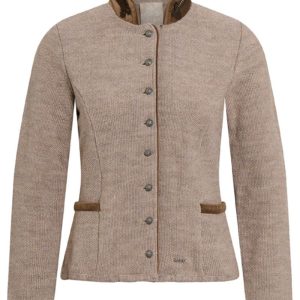 Trachten Strickjacke taupe Marianna 008194 ~ 34