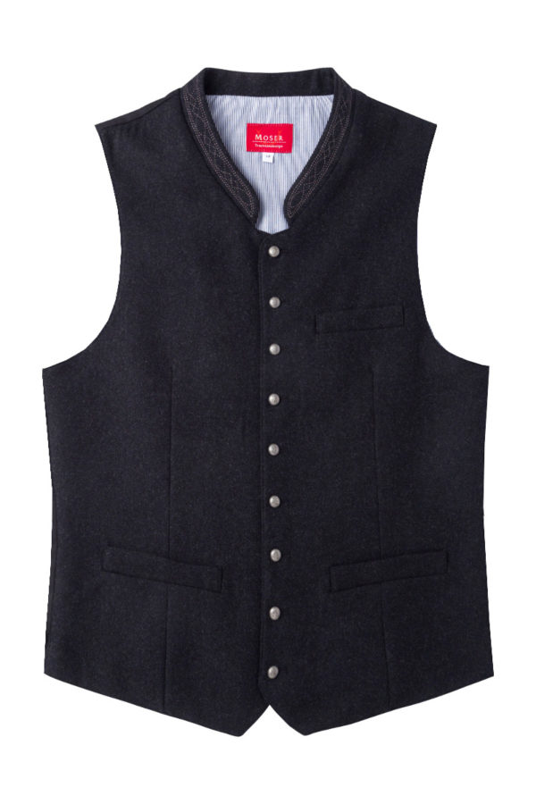 Trachtenweste anthrazit Levon 005273 ~ 50
