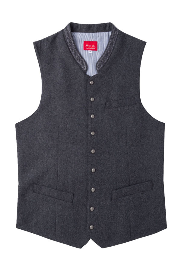 Trachtenweste grau Levon 005274 ~ 44