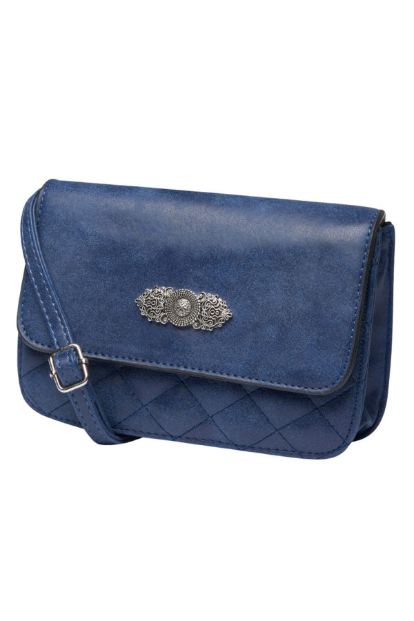 Trachtentasche Mila mit Steppung 011508 ~ blau