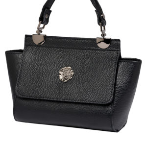 Trachtentasche schwarz Retro Nappaleder 014984 ~ schwarz