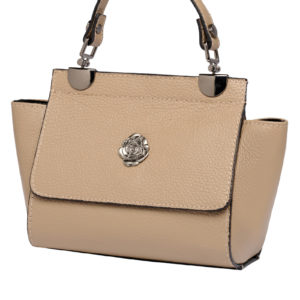 Trachtentasche taupe Retro Nappaleder 014985 ~ taupe