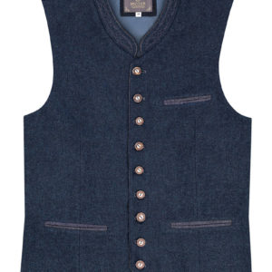 Trachtenweste dunkelblau Laurenz 008633 ~ 44