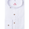 Trachtenhemd extralang weiß Gregor 002821 - slimfit ~ 36