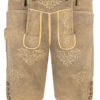 Lederhose kurz granit natur Weissenberg 015806 ~ 46