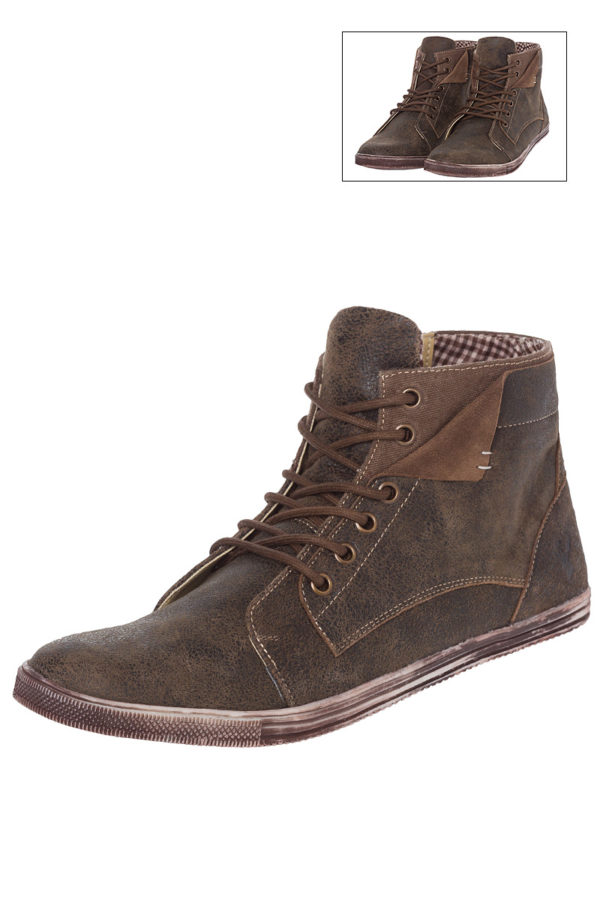 Trachtensneaker braun antik Jörg 002373 ~ 41