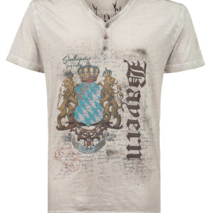Trachtenshirt hellgrau Luggi 011095 ~ S