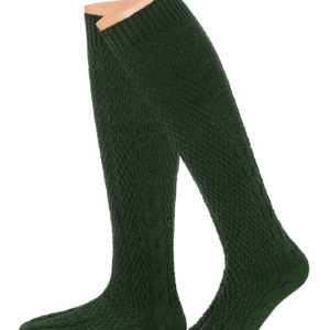 Trachtensocken lang dunkelgrün 011445 ~ 39-42