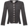Trachten Strickjacke anthrazit Johanna 132444 ~ 46