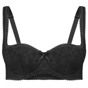 Dirndl BH Push-Up schwarz mit Spitze 005403 ~ 70E
