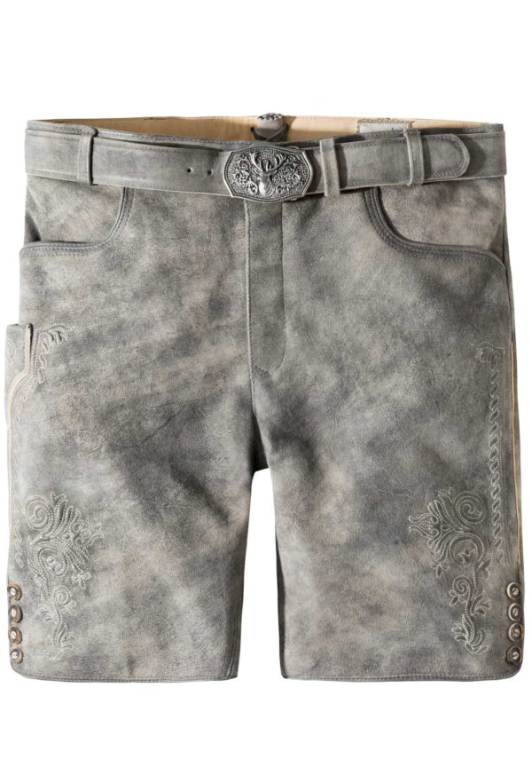 Trachtenlederhose Alois2 (rauch geäscht