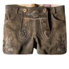 Trachtenlederhose Leya (kiesel gespeckt