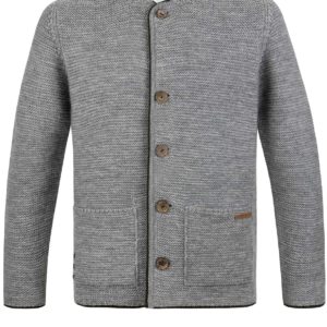 Trachtenstrickjacke Nicolo (hellgrau