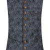 Trachtenweste Christiano (blau