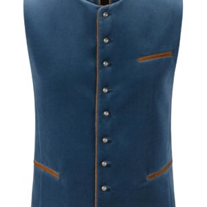 Trachtenweste Ricardo (rauchblau