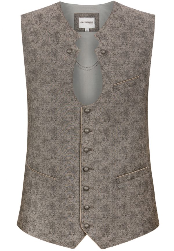 Trachtenweste Tino (taupe