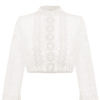 Dirndlbluse Spitze creme 011697 ~ 30