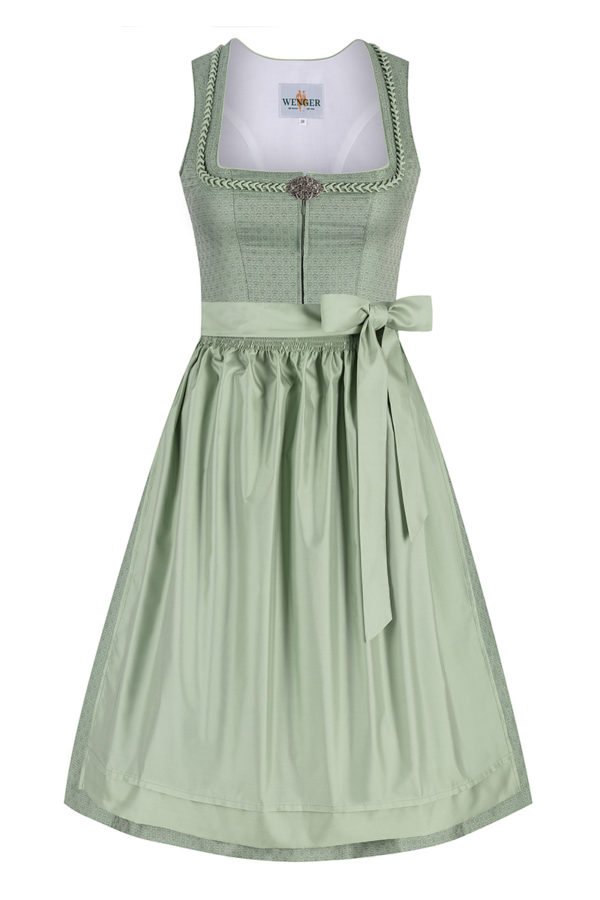 Midi Dirndl 70 cm salbei Selina 014317 ~ 32