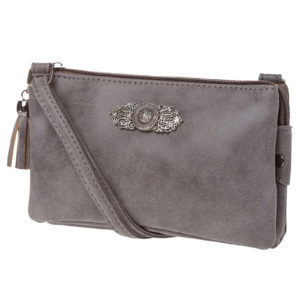 Dirndltasche Sophie mit Ornament 008413 ~ grau