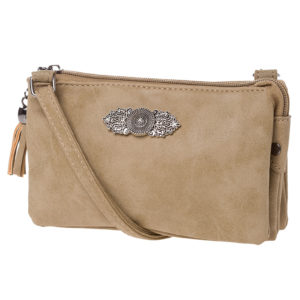 Dirndltasche Sophie mit Ornament 008413 ~ taupe