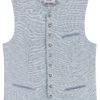 Trachtenweste JOEL (slim fit) ~ hellblau ~ 102
