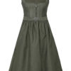Dirndl SEßLACH (65 cm) oliv ~ 32 ~ oliv